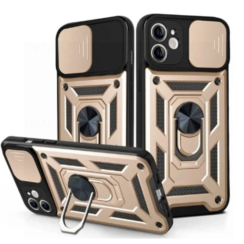 Husa Armor - Samsung Z Fold6, CamSlide, Ring Stand, Gold