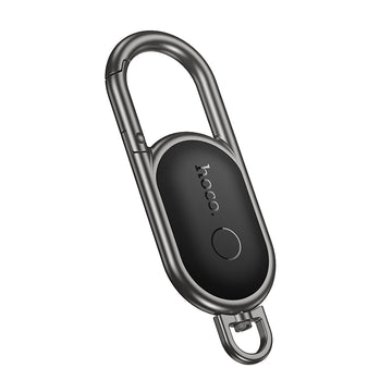 Dispozitiv Anti-Pierdere Tip Breloc Hoco E91J, Apple Find My, Certificat MFi - Negru