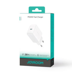 Incarcator Retea Joyroom JR-TCF20, 1xUSB-C, SmartCharge - Alb