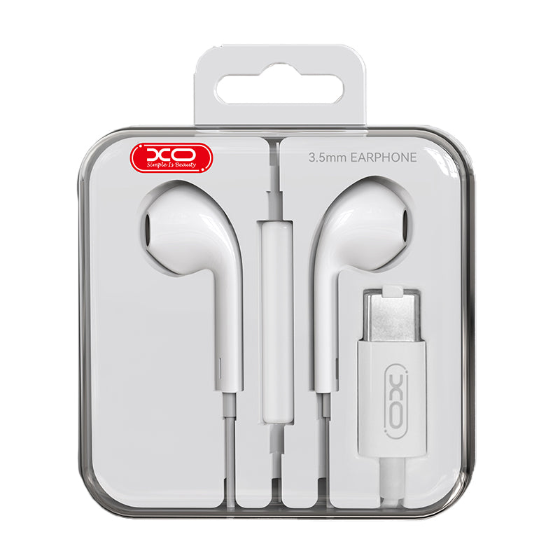 XO (EP78) - Casti cu Fir, In Ear, USB-C, 1.2m cablu, Digital, White