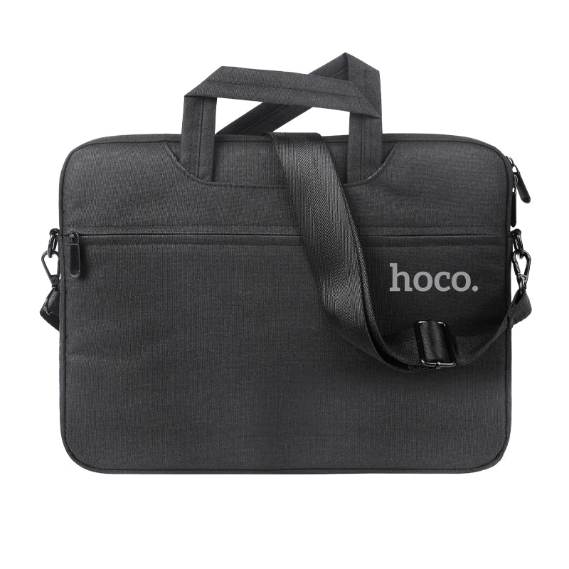 Hoco (GT1) - Geanta pentru laptOppo 15.6", din material textil, cu microfibra, Simple Series, Black
