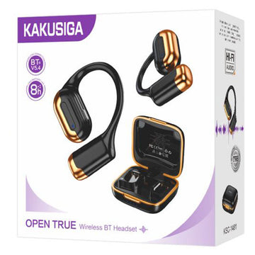 Casti Wireless Kaku KSC-1481, Over-Ear Buds, BT 5.4, 500/40mAh, 8h Utilizare - Negru