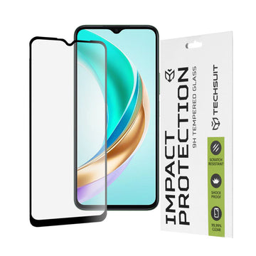 Folie Clear pentru Honor X6b, Full Glass - Transparent / Negru
