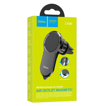 Suport Auto Hoco CA96, Magnetic, Montaj Ventilatie, Compact - Negru