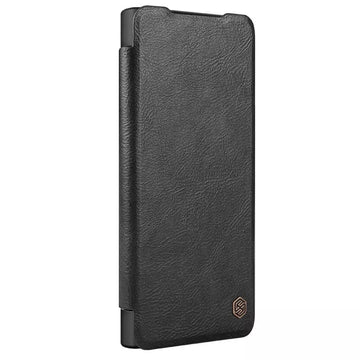Husa Nillkin pentru Samsung S24 Ultra, Qin Piele, PC Piele - Negru