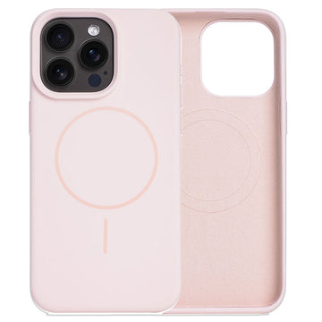 Husa MagThin pentru iPhone 15 Pro, MagSafe - Roz