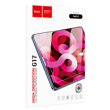 Folie Tableta Hoco G17 pentru iPad, 7.9 Inch - Classic tempered glass | transparent