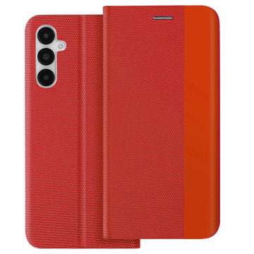 Husa Flip pentru Xiaomi Redmi A4, Magnetic Shell - Rosu