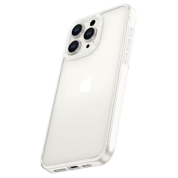 Husa Fashion - iPhone 15 Pro - Frosted, Grey / White
