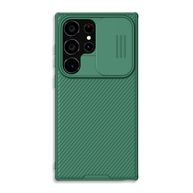 Husa Nillkin pentru Samsung S24 Ultra, CamShield Pro, TPU - Verde inchis