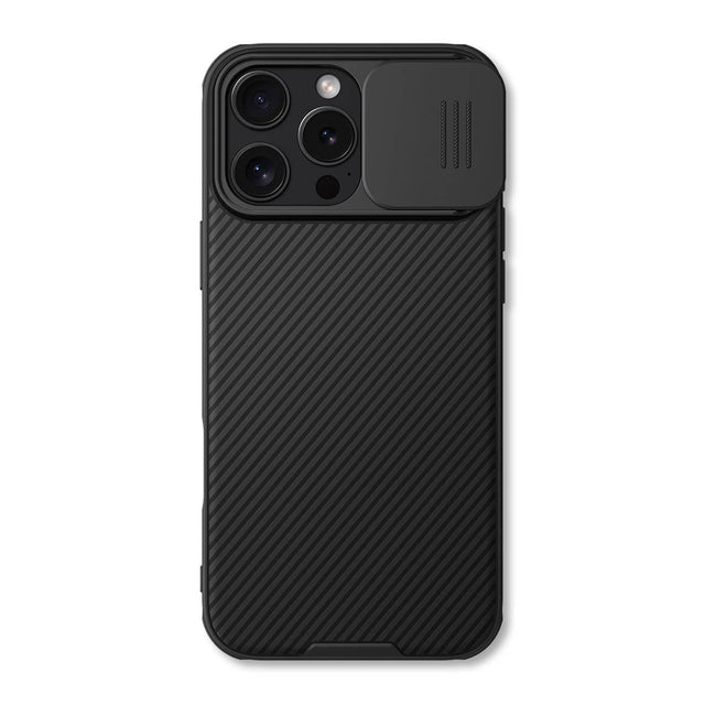 Husa Nillkin pentru iPhone 16 Pro Max, CamShield Pro, TPU - Negru