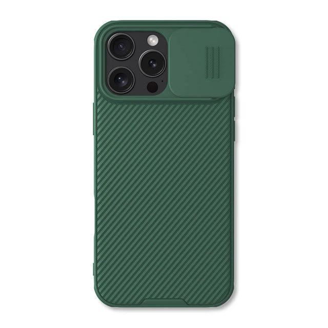 Husa Nillkin pentru iPhone 16, CamShield Pro, TPU - Deep verde