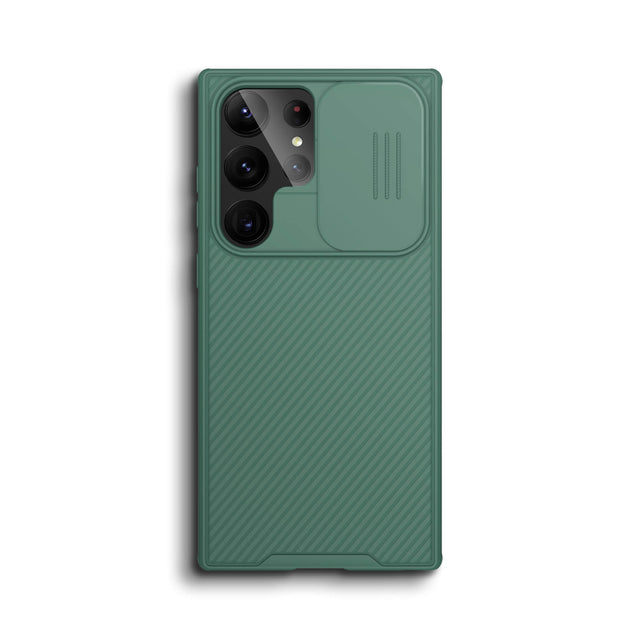Husa Nillkin pentru Samsung S23 Ultra, CamShield Pro, TPU - Verde inchis