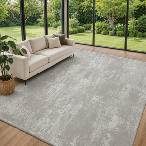 Covor Lirofe Stone Pure Crem Bej - Efect Marmura Stralucitor Modern - Living, Sufragerie, Dormitor, Bucatarie, Hol - Fir Scurt 11 mm, Usor de Curatat