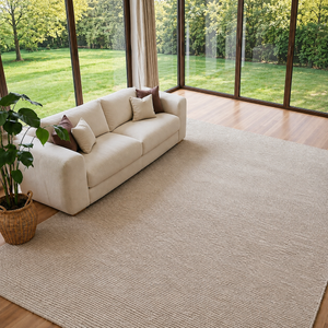 Covor Lirofe Stone Loft Crem Bej - Efect Marmura Stralucitor Modern - Living, Sufragerie, Dormitor, Bucatarie, Hol - Fir Scurt 11 mm, Usor de Curatat
