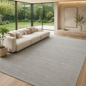 Covor Lirofe Stone Loft Gri Argintiu - Efect Marmura Stralucitor Modern - Living, Sufragerie, Dormitor, Bucatarie, Hol - Fir Scurt 11 mm, Usor de Curatat