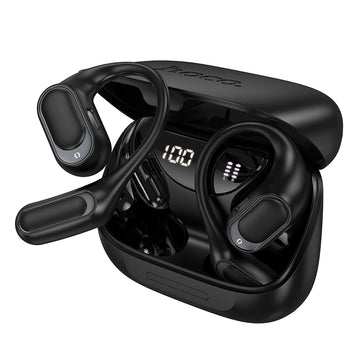 Casti Wireless Hoco EA11, EarBuds, On-Ear, Noise Cancelling - Negru
