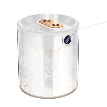 Umidificator Casa/Auto Hoco HX31, Dual - Alb