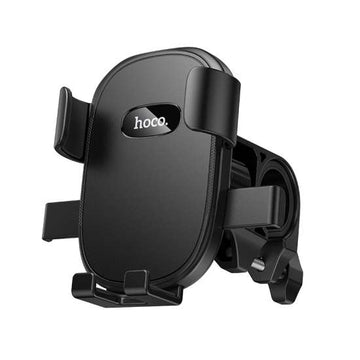 Suport Telefon Moto/Bike Hoco H85, cu Cleme, AutoLock - Negru
