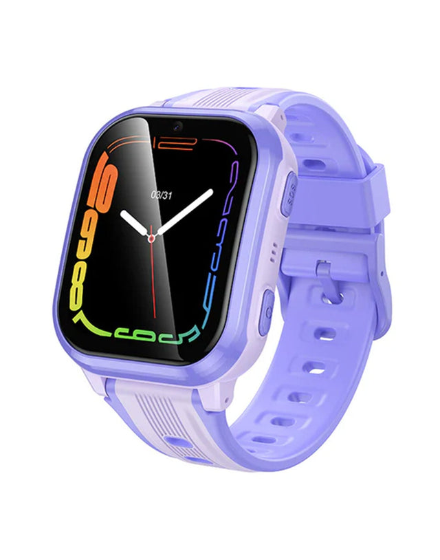 Ceas SmartWatch Hoco Y108 4G, pentru Copii, BT 5.0, Multifunction + Telefon, NanoSIM - Mov
