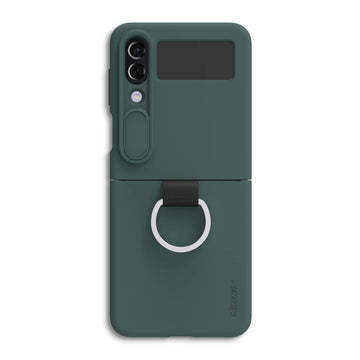 Husa Nillkin pentru Samsung Z Flip 4, CamShield Silky, TPU - Forest verde
