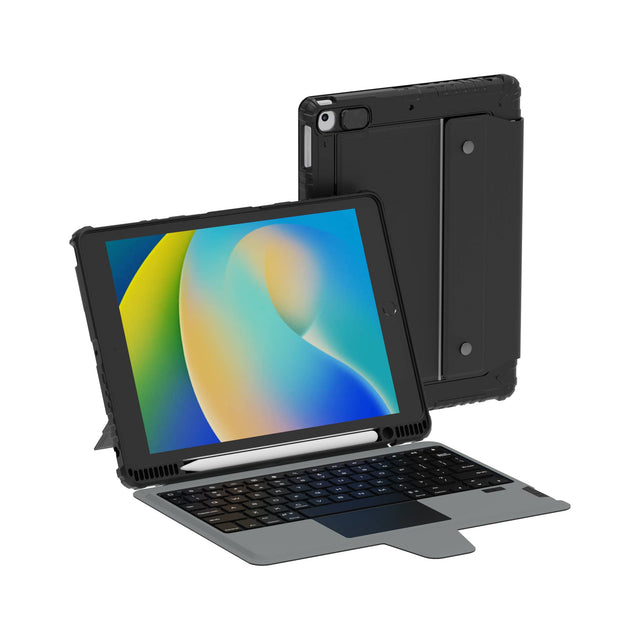 Husa Tableta pentru iPad, cu Tastatura BT pentru 10.2 / 10.2 Inch