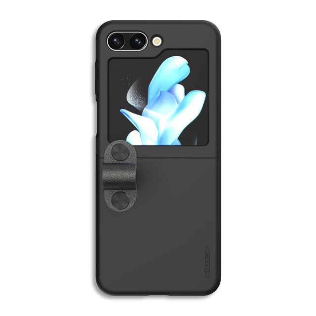 Husa Nillkin pentru Samsung Z Flip5, CamShield Silky, TPU - Negru