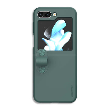 Husa Nillkin pentru Samsung Z Flip5, CamShield Silky, TPU - Forest verde