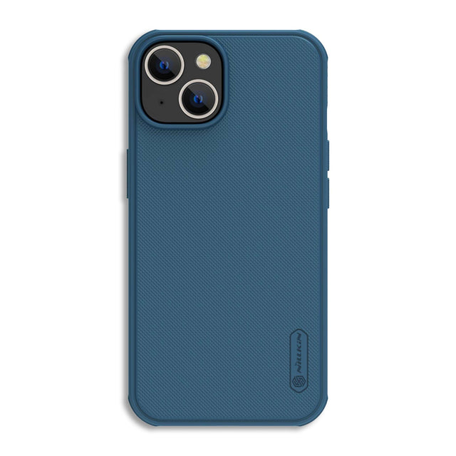 Husa Nillkin pentru iPhone 15 Plus, Frosted Series, PVC - Albastru