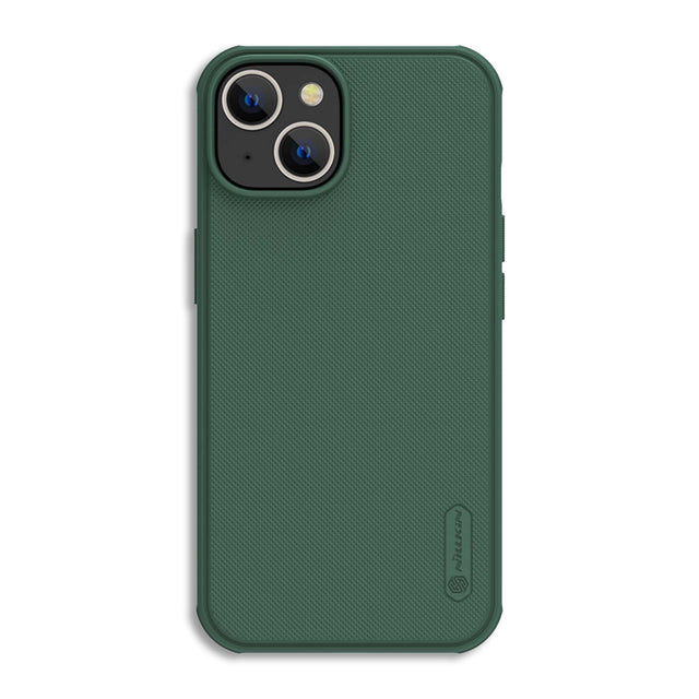 Husa Nillkin pentru iPhone 15 Plus, Frosted Series, PVC - Deep verde