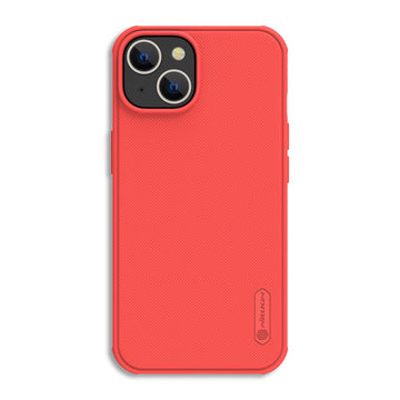 Husa Nillkin pentru iPhone 15 Plus, Frosted Series, PVC - Rosu