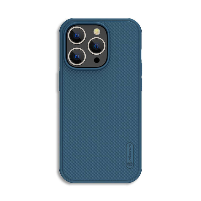Husa Nillkin pentru iPhone 15 Pro, Frosted Series, PVC - Albastru