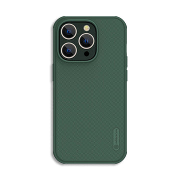 Husa Nillkin pentru iPhone 15 Pro, Frosted Series, PVC - Deep verde