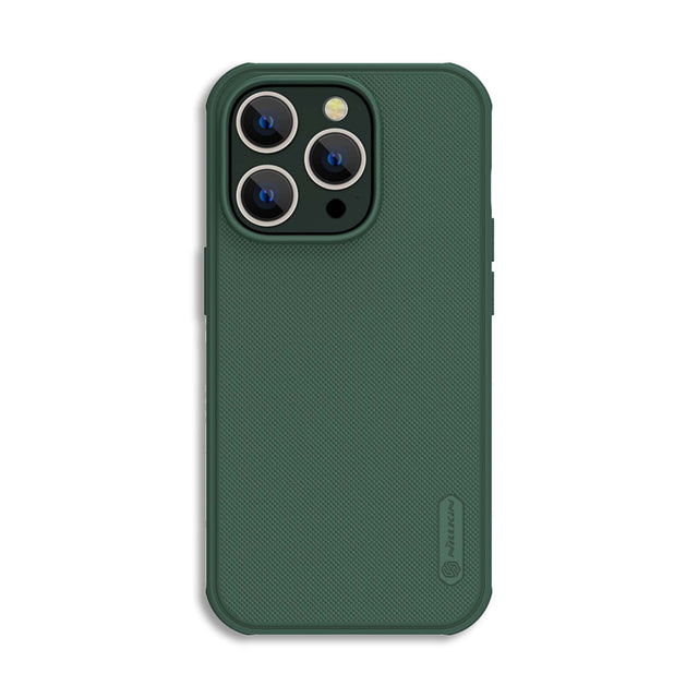 Husa Nillkin pentru iPhone 15 Pro, Frosted Series, PVC - Deep verde