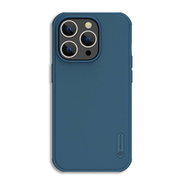 Husa Nillkin pentru iPhone 15 Pro Max, Frosted Series, PVC - Albastru