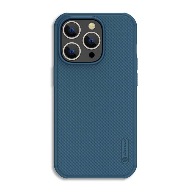 Husa Nillkin pentru iPhone 15 Pro Max, Frosted Series, PVC - Albastru