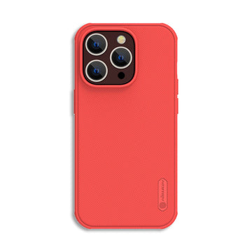 Husa Nillkin pentru iPhone 15 Pro, Frosted Series, PVC - Rosu