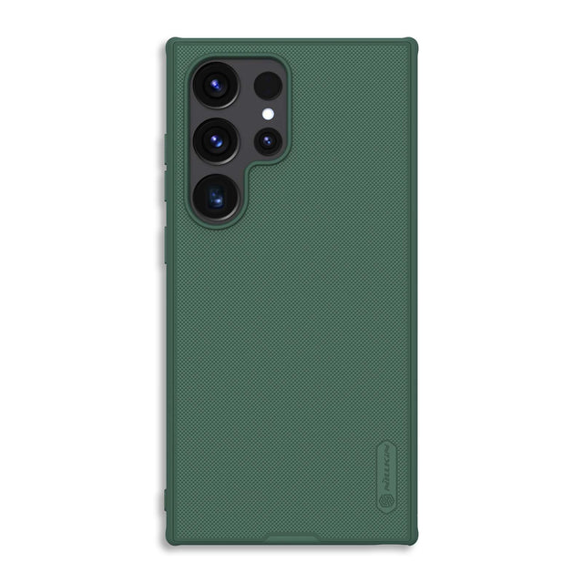 Husa Nillkin pentru Samsung S24 Ultra, Frosted Series, PVC - Verde inchis
