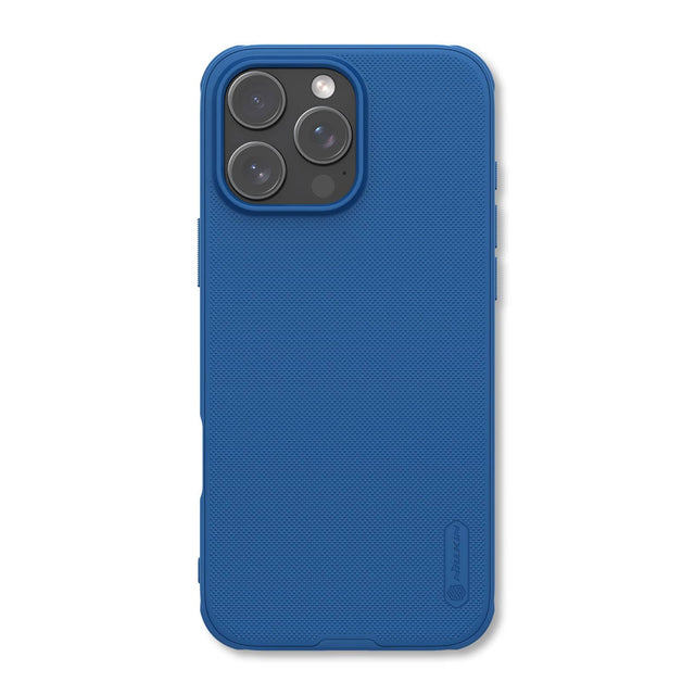 Husa Nillkin pentru iPhone 16 Pro Max, Frosted Series, PVC - Albastru