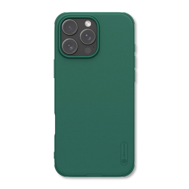 Husa Nillkin pentru iPhone 16 Pro Max, Frosted Series, PVC - Deep verde