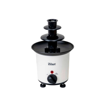 Fantana de Ciocolata Zilan ZLN2144 200 ml, Cascade Fine, Elemente Plastic Rezistent, Picioare Reglabile Antiderapante, Temperatura Maxima 80°C