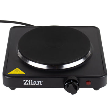 Plita Electrica Zilan ZLN2174, 1 Ochi, Termostat 5 Trepte, 1500W - Negru