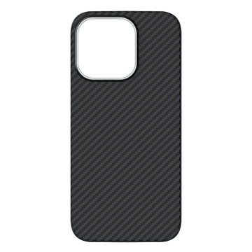 Husa Kevlar pentru iPhone 16 Pro Max, Aramid Fiber, MagSafe UltraThin - Negru