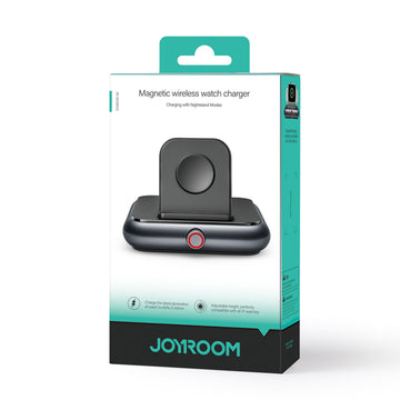 Incarcator Wireless Joyroom JR-WQW03, iWatch, 3W, 5V, 1A, Qi Charging, Magnetic - Negru