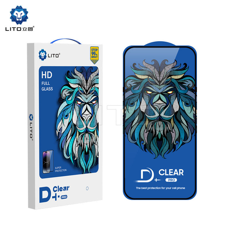 Folie D+ Pro Clear pentru iPhone 11 - Negru