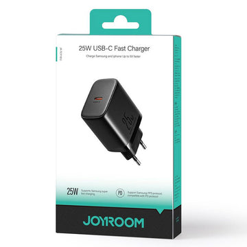 Incarcator Retea Joyroom JR-TCF11, 25W, 1xUSB-C, PD - Negru