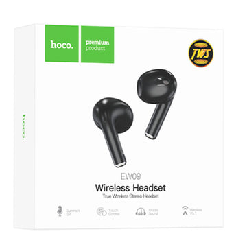 Casti Wireless Hoco EW09, Ear Buds, BT 5.1, 120h StandBy, 300mAh, Soundman - Negru