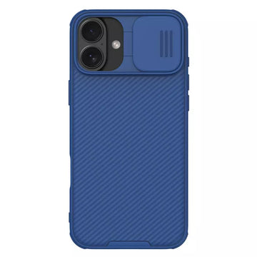 Husa Nillkin pentru iPhone 16, CamShield Pro, TPU - Albastru