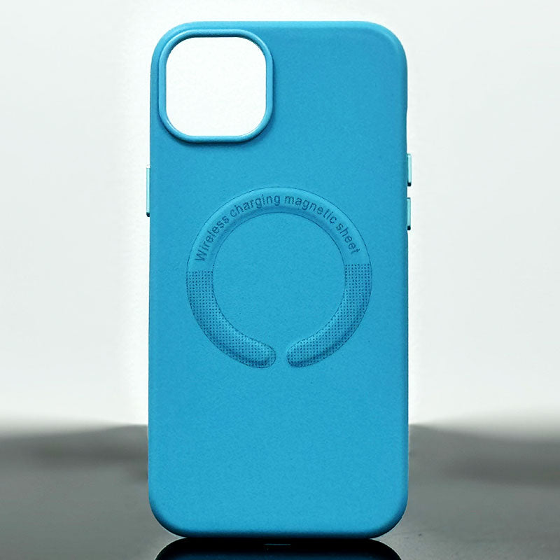 Husa Kraft - iPhone 14 Pro Max, MagCase, Eco-Leather, Blue Light