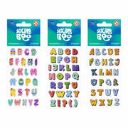 Abtibilduri - litere, set 26-27 buc, Sticker Boo, 541702, +4 ani